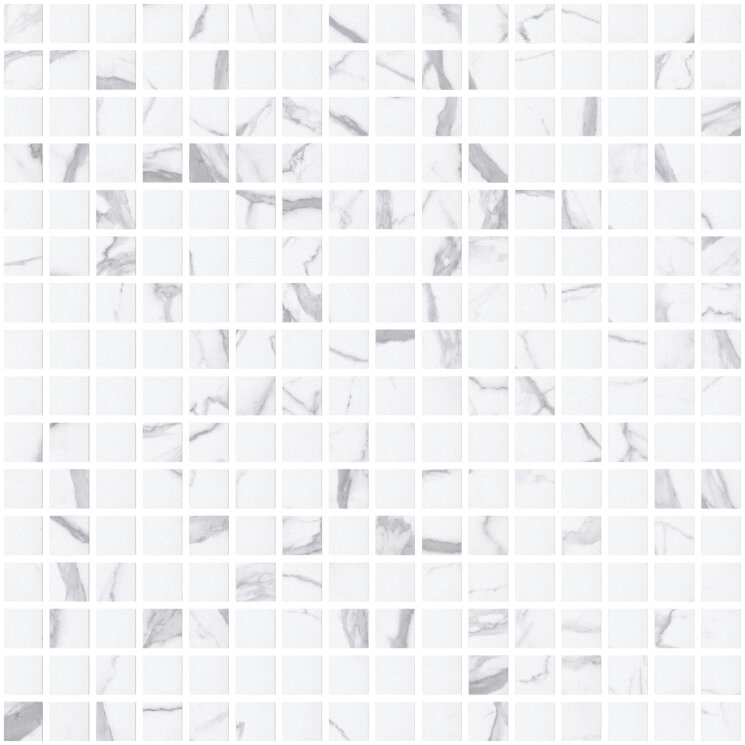 Мозаїка 30x30 Mosaico Statuario - Marmi Pregiati - HMPM02 з колекції Marmi Pregiati Herberia