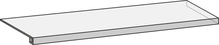 Сходинка 30x120 Grad. Costa Ret. Grigio - Pietra Ligure - HPIG41 з колекції Pietra Ligure Herberia