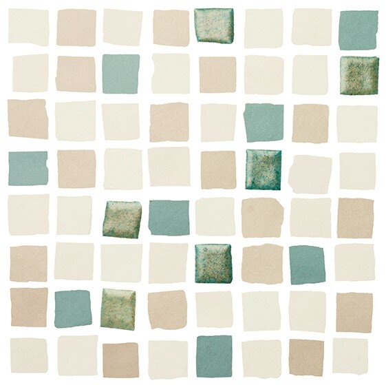 Мозаїка (20x20) 663.0108.007 Mosaic Responsive Green - Splash з колекції Splash Love Tiles