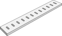 Решітка ALCHEMY REJ. DRAINAGE GRATE IRON - 15x90  Alchemy