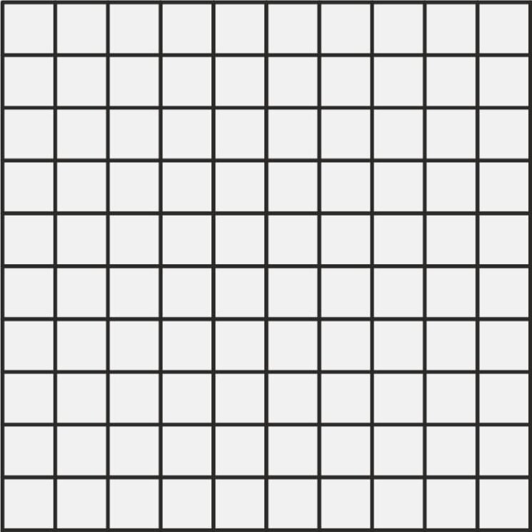 Мозаїка Cenere Mosaico 3X3 30x30 Tabula Vallelunga з колекції Tabula Vallelunga