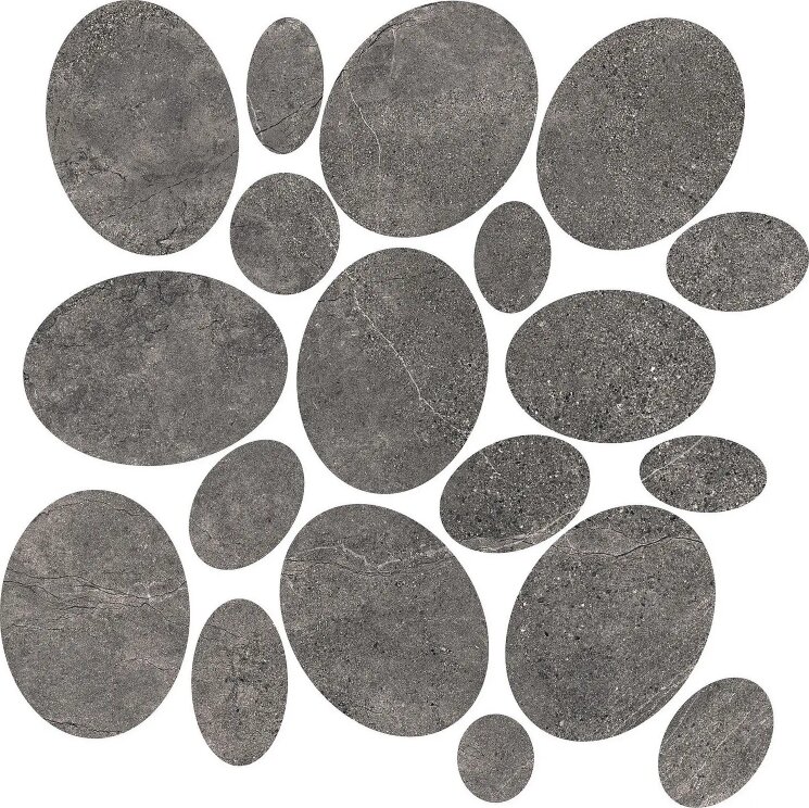 Мозаїка 30x30 APN226N Apn Mos Sassi Basalt Nova Bell Aspen з колекції Aspen NovaBell