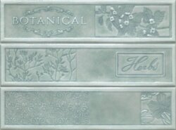 Декор (22.5x30) COMPOSICION BOTANICAL TURQUOISE - Opal