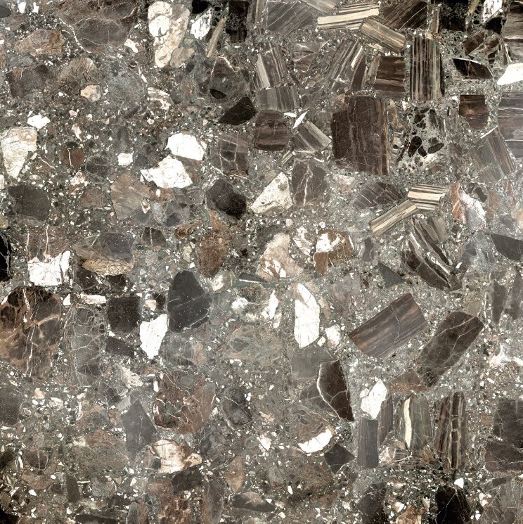 Плитка 120x120 Leon Doro Tabacco Glossy - Leon d'Oro - 145181 з колекції Leon d'Oro 14 Ora Italiana