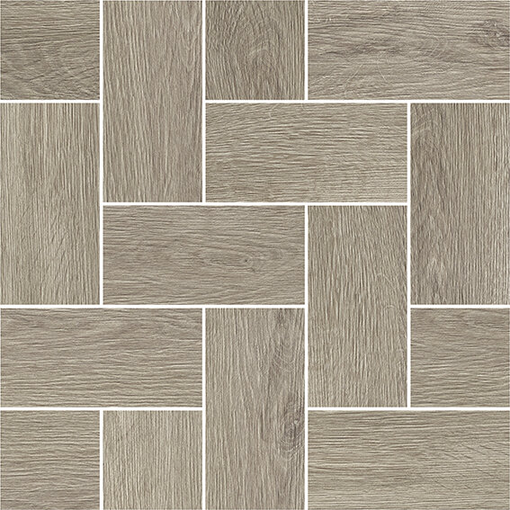 Мозаїка 40x40 B663.0113.037 Timber Mosaic Ortho Tortora-Timber з колекції Timber Love Tiles
