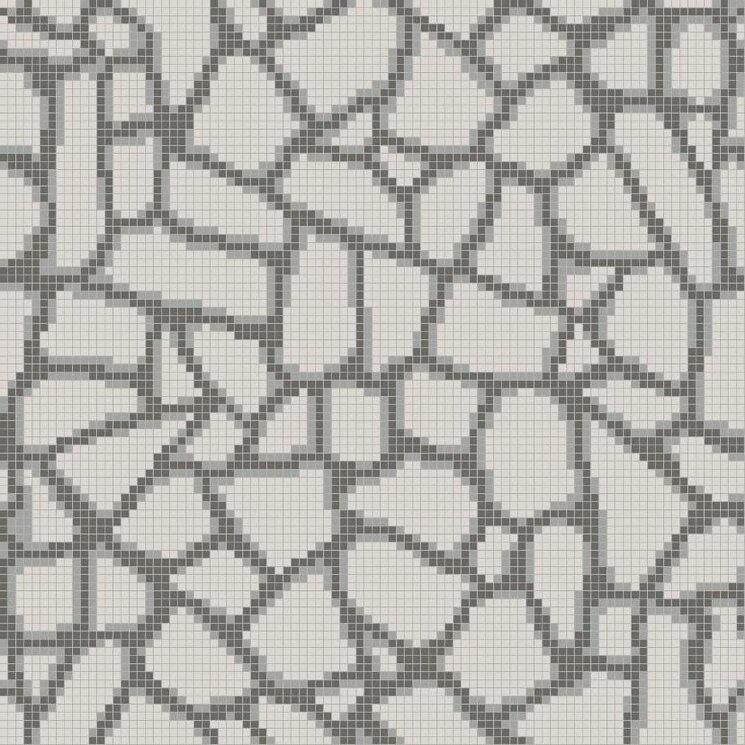 Мозаїка Fragment Grey 117.2x117.2 Decori Opus Romano Bisazza з колекції Decori Opus Romano Bisazza
