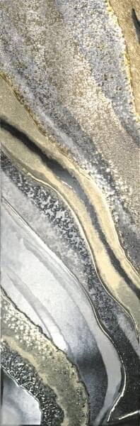 Декор Decor Superior Gold Dark 25x75 Excellence Brennero з колекції Excellence Brennero