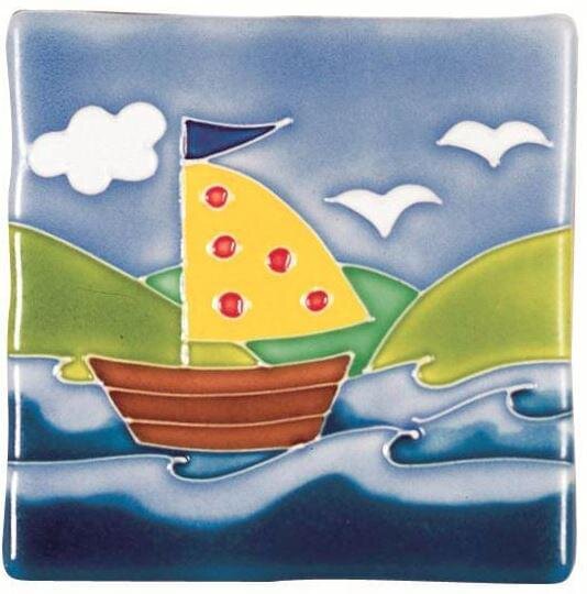 Декор Jolly Roger 10x10 La Belle Original Style з колекції La Belle Original Style