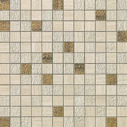 Мозаїка (30x30) ASP9 Sunrock Travertino Almond Mosaico Gold - Sunrock
