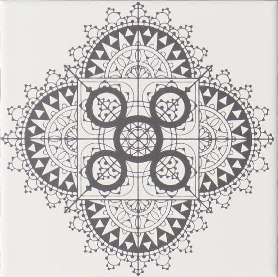 Декор Chantilly Grey 15.2x15.2 Odyssey Original Style з колекції Odyssey Original Style