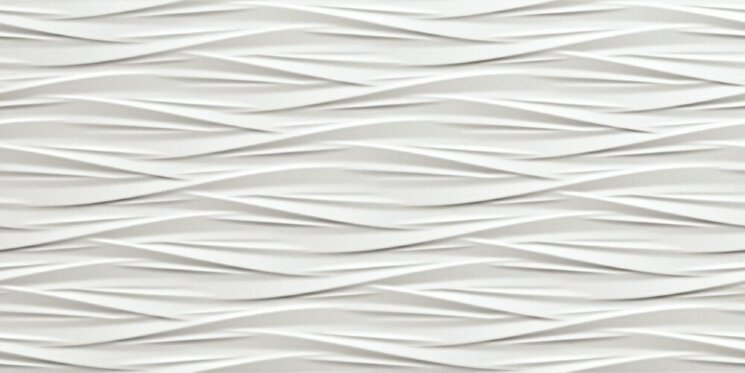 Плитка 3D Wind White Matt 40x80 8DMW з колекції 3D Wall Design Atlas Concorde