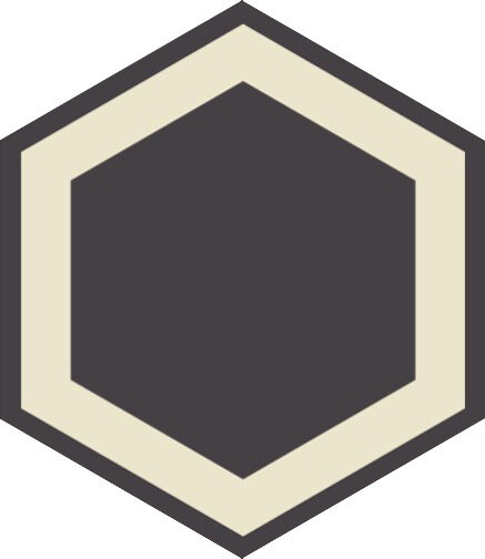 Плитка (20x23) Honey Nero E - Dal Bianco з колекції Dal Bianco Bisazza