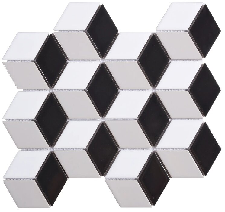 Мозаїка 26.74x30.9 Cube Grey Intermatex Cube з колекції Cube Intermatex