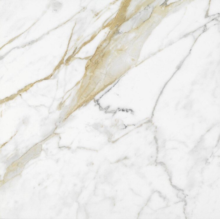 Плитка 75x75 Bistrot Calacatta Michelangelo Soft Rett R4Rm з колекції Bistrot Ragno