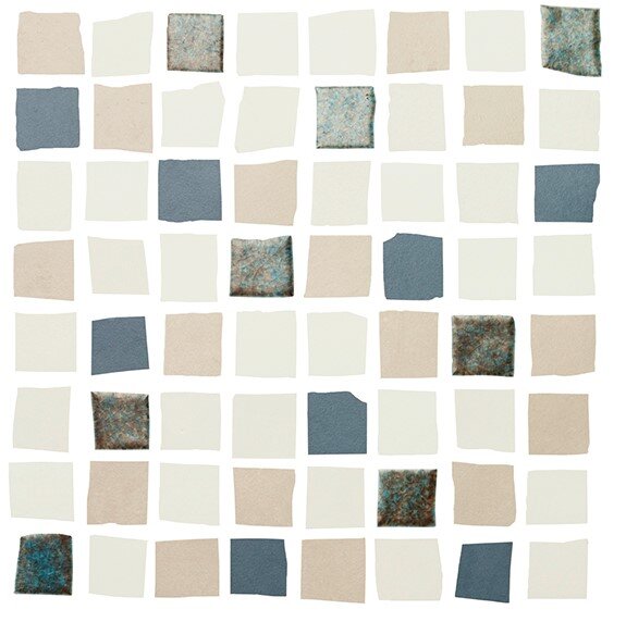 Мозаїка (20x20) 663.0108.008 Mosaic Responsive Blue - Splash з колекції Splash Love Tiles
