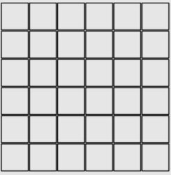 Мозаїка Mosaico Silver Ret 30x30 Rebel Flaviker