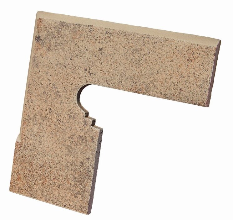 Плінтус Угловой Левый 27*28,8 Zanquin Fiorentino Volcano Tamborа Izdo 151972 Volcano Gresmanc з колекції Volcano Gresmanc