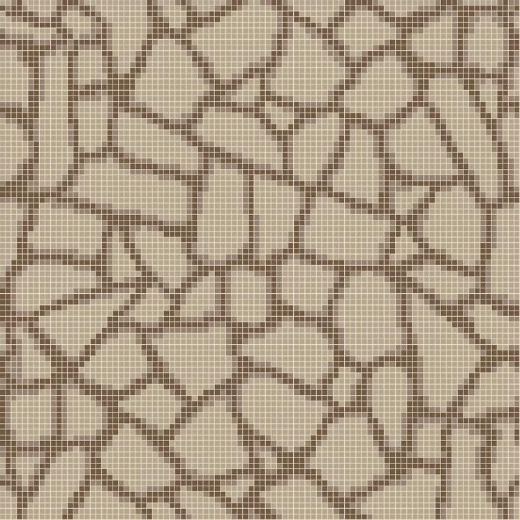 Мозаїка Fragment Greige 117.2x117.2 Decori Opus Romano Bisazza з колекції Decori Opus Romano Bisazza