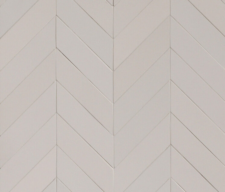 Плитка (5.5x19.6) BOM61 Mewschevron Chalk - Mews з колекції Mews Mutina