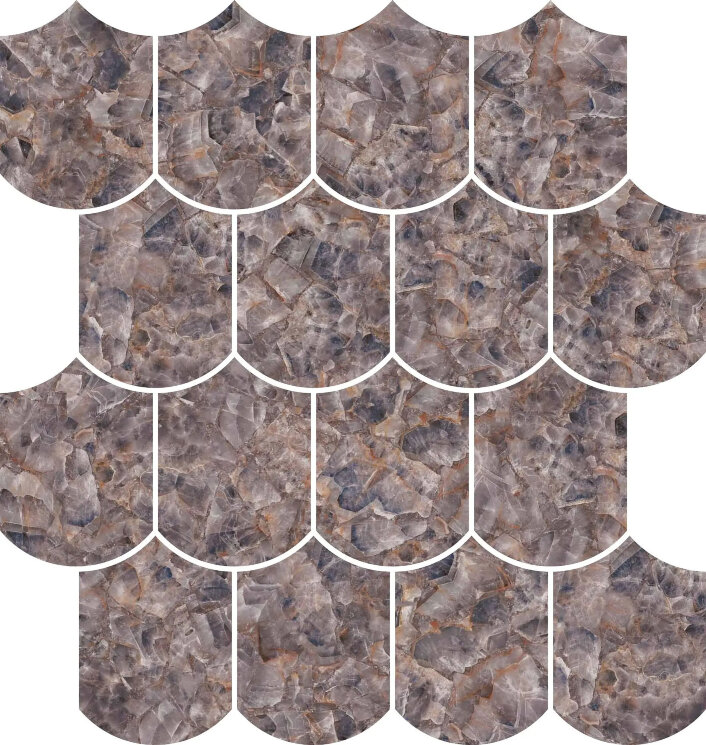 Мозаїка GEMSTONE MOS WAV AM LUX R - 30.7x35 PF60013298 Gemstone з колекції Gemstone Versace Мозаїка GEMSTONE MOS WAV AM LUX R - 30.7x35 PF60013298 Gemstone з колекції Gemstone Versace