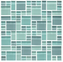 Мозаїка Huron Frosted Random Pattern 30.4x30.4 Mosaics Original Style