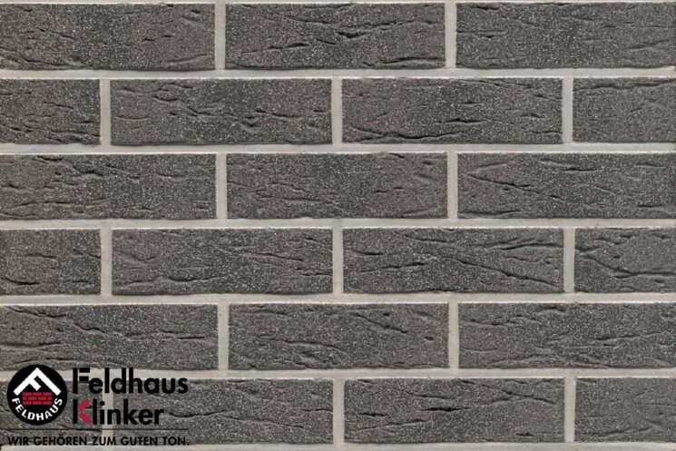 Плитка Anthracit Mana R735NF9 7.1x24 Classic Feldhaus з колекції Classic Feldhaus