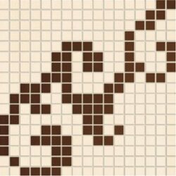 Мозаїка (31.5X31.5) VENISE MOSAICO DAM. CREME/CHOCOLAT C31251 (1шт. з компл.2шт.)