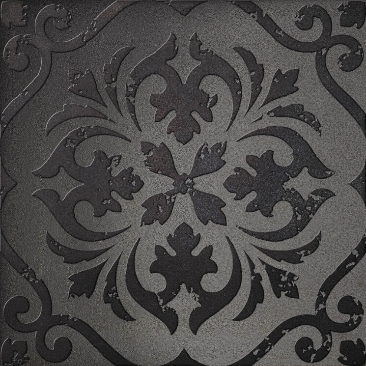 Декор (59.5x59.5) IOL A55 Decoro Fiori Iolite - Crystal Therapy з колекції Crystal Therapy Q-Bo