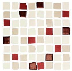 Мозаїка (20x20) 663.0108.024 Mosaic Responsive Red - Splash