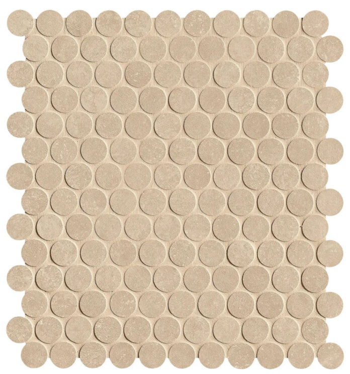 Мозаїка Nobu Beige Gres Round Mosaico Matt - 29.5x32.5 fRNJ Nobu з колекції Nobu FAP Мозаїка Nobu Beige Gres Round Mosaico Matt - 29.5x32.5 fRNJ Nobu з колекції Nobu FAP