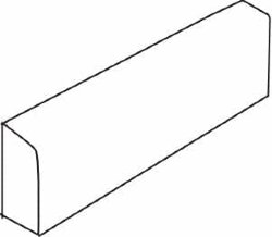 Плінтус Skirting Beige 8x44.7 Samarkanda Rak
