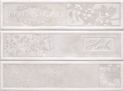 Декор (22.5x30) COMPOSICION BOTANICAL WHITE - Opal
