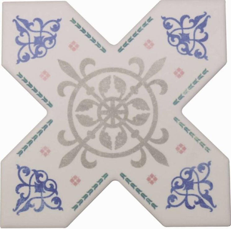 Декор Cross Decoro Arabesque 13.25x13.25 Becolors Cevica з колекції Becolors Cevica
