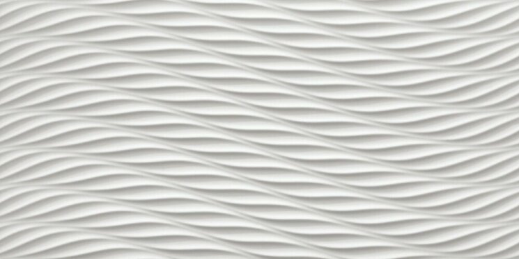 Плитка 3D Twist White Matt 80 8DWM з колекції 3D Wall Design Atlas Concorde