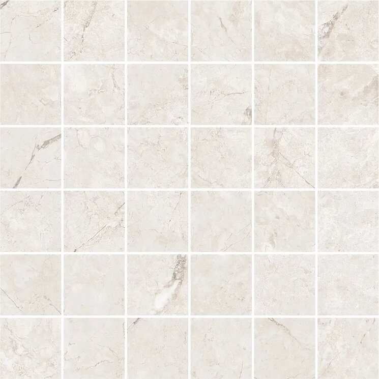 Мозаїка 30x30 GK1M Om.E.White Mos.R10 Keope Omnia з колекції Omnia Keope