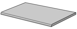 Сходинка (59.55x29.75) BETON WHITE LAP PELD-60 - Beton