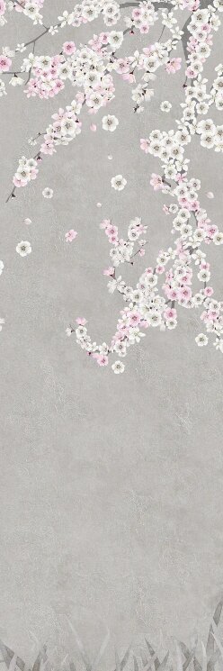 Плитка 100x300 BLCA022A Velvet touch Grey Bulbo Tokyo Bloom з колекції Tokyo Bloom Bulbo Плитка 100x300 BLCA022A Velvet touch Grey Bulbo Tokyo Bloom з колекції Tokyo Bloom Bulbo