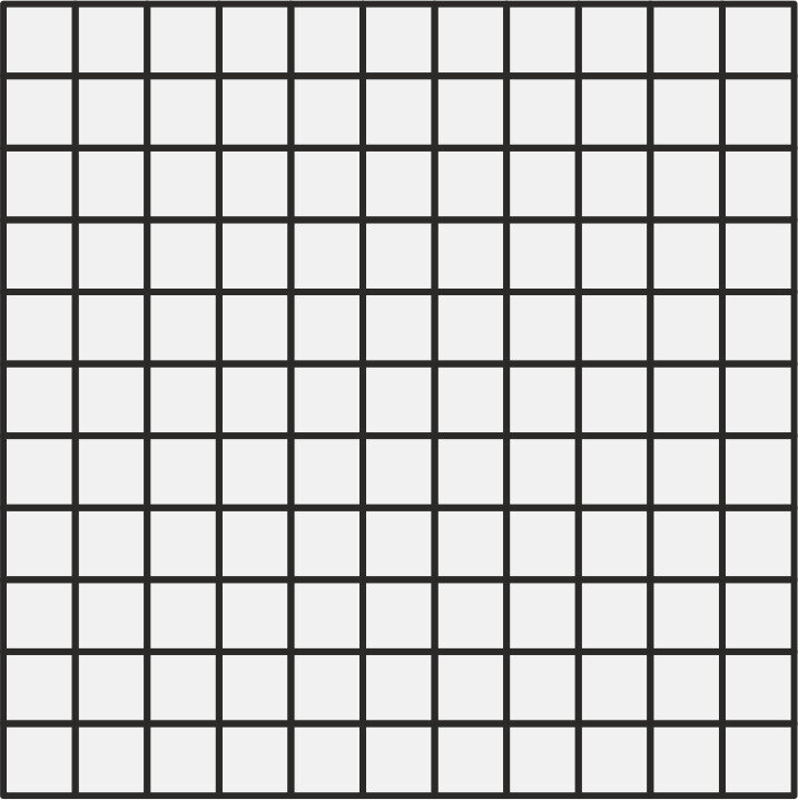 Мозаїка 30x30 Mosaico Mid Grey Natural - Just Grey - X370121 з колекції Just Grey Porcelaingres