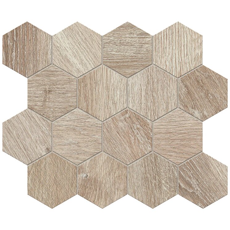 Мозаїка 28x31.7 PGZKS01 Esagono Imera Panaria Kairos з колекції Kairos Panaria