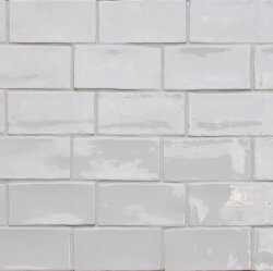 Плитка (7.5x15) TTBB71WGW Betonbrick wall white glossy - Betonbrick