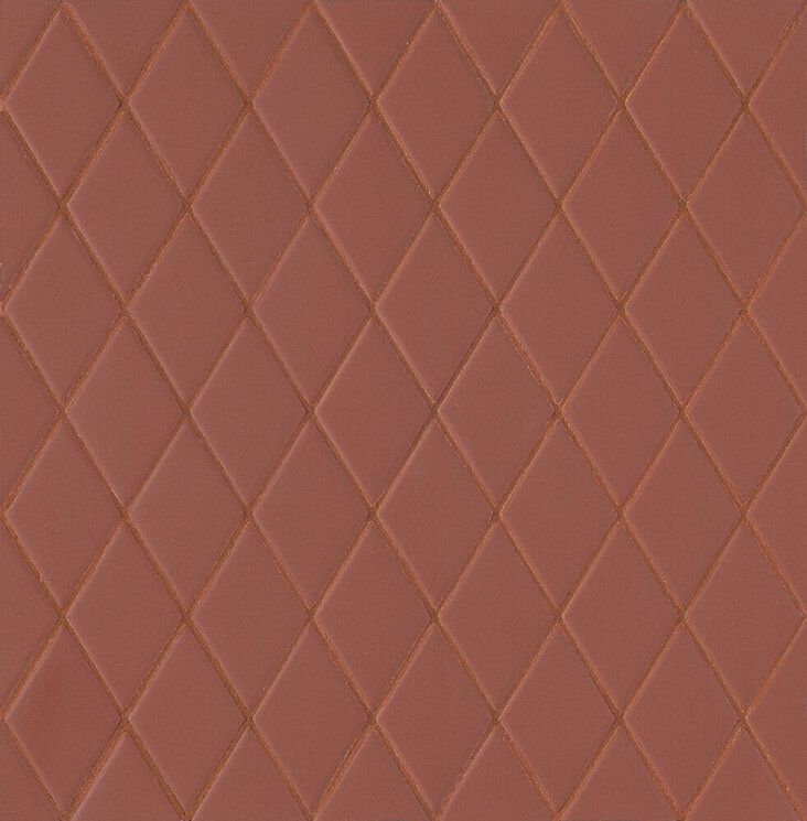 Мозаїка (27.5x25.7) BORM15 Losange Red - Rombini з колекції Rombini Mutina
