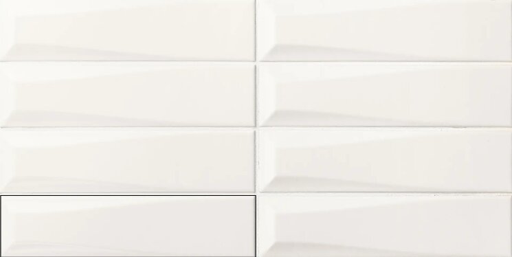 Плитка 5x20 A037234 pyramid snow Ape Three-D з колекції Three-D Ape