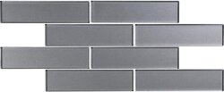 Мозаїка Brickbond Erebos 20.5x40.2 Glassworks Original Style