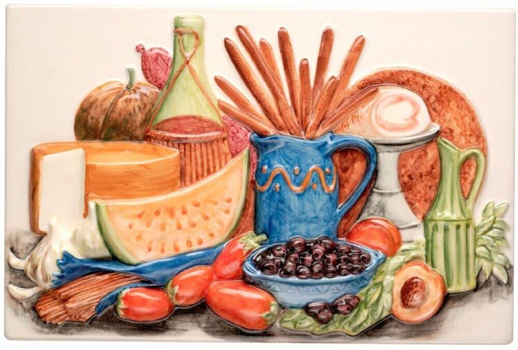 Декор Italian Country Table 20x30 La Belle Original Style з колекції La Belle Original Style Декор Italian Country Table 20x30 La Belle Original Style з колекції La Belle Original Style