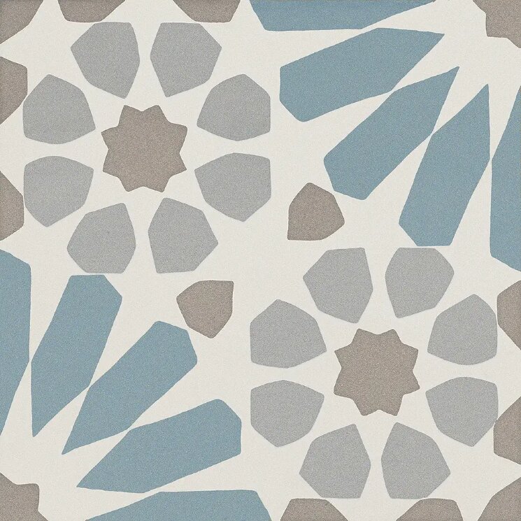 Плитка 20x20 089D1B1 Etnic B Light Blue Elios Ceramica Deco Anthology з колекції Deco Anthology Elios Ceramica