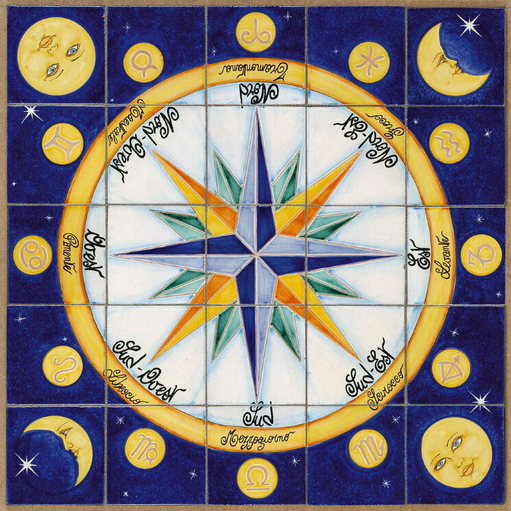 Декор (100x100) Rosa Dei Venti20 IRosoni - Cotto Salernitano з колекції Cotto Salernitano Giovanni De Maio Декор (100x100) Rosa Dei Venti20 IRosoni - Cotto Salernitano з колекції Cotto Salernitano Giovanni De Maio