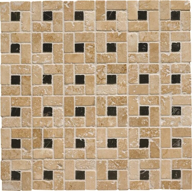 Мозаїка Spiral Noce Black 30x30 Mosaics Original Style з колекції Mosaics Original Style Мозаїка Spiral Noce Black 30x30 Mosaics Original Style з колекції Mosaics Original Style