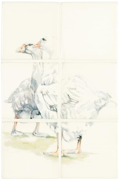 Панно Elders Colour On Off White 38.1x25.4 Classic Winchester з колекції Classic Winchester