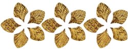 Мозаїка (12x30) COFIL-LIGC Corolla Fiori Liscio Gold Chiaro 24kt Listello - Naturae Мозаїка (12x30) COFIL-LIGC Corolla Fiori Liscio Gold Chiaro 24kt Listello - Naturae