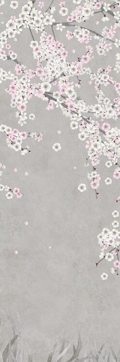 Плитка 100x300 BLCA022B Velvet touch Grey Bulbo Tokyo Bloom з колекції Tokyo Bloom Bulbo Плитка 100x300 BLCA022B Velvet touch Grey Bulbo Tokyo Bloom з колекції Tokyo Bloom Bulbo
